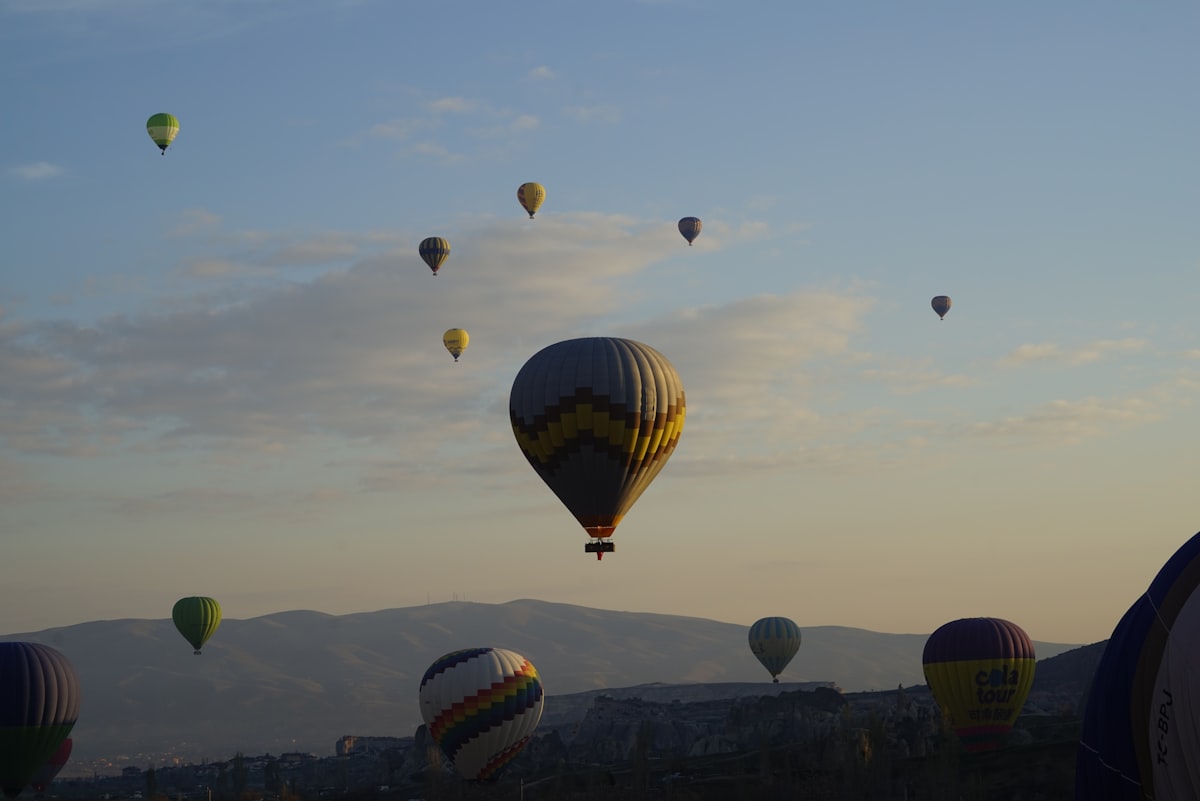 Cappadocia balloons Turkey travel packing preparation