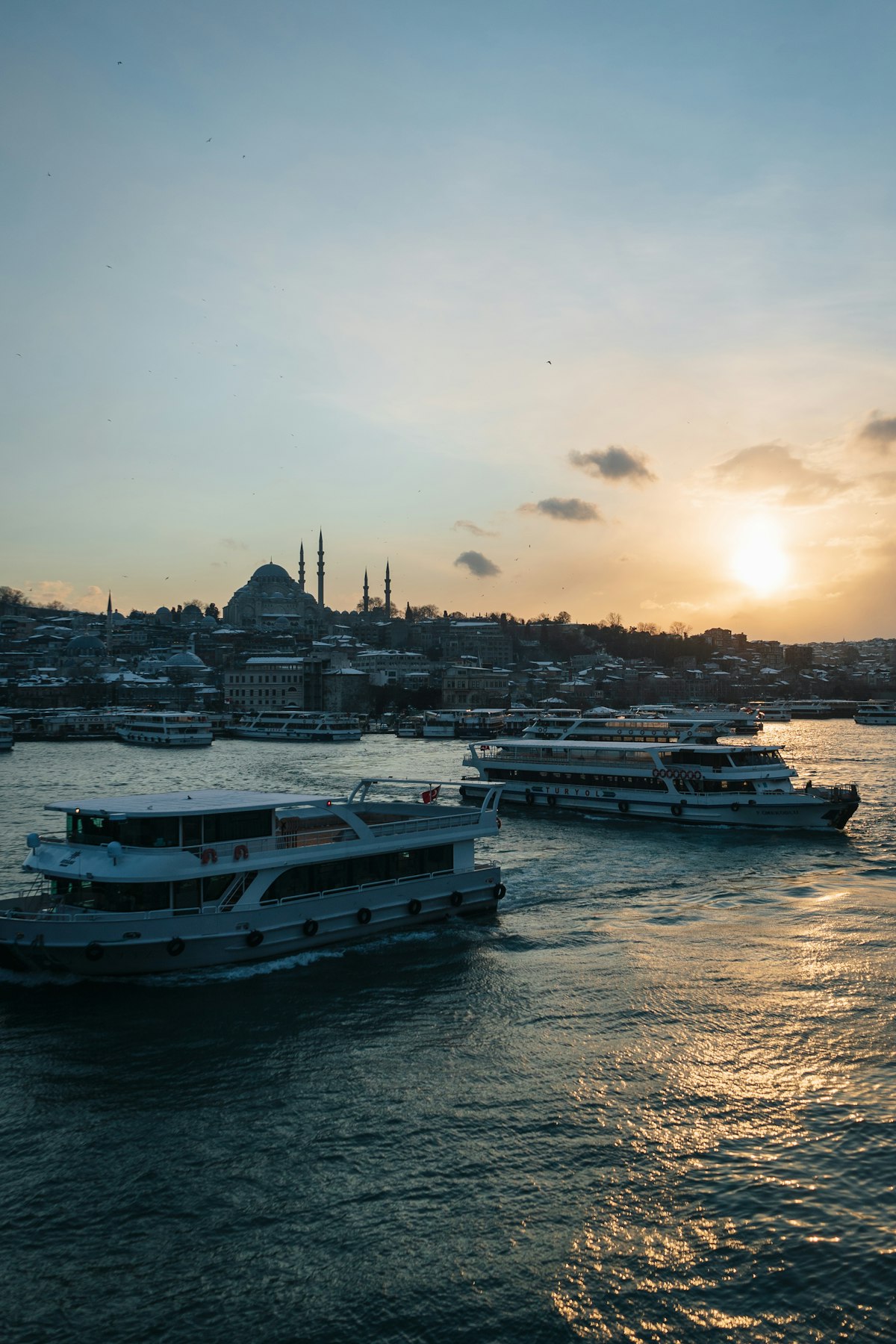 Istanbul Bosphorus panoramic luxury view Turkey
